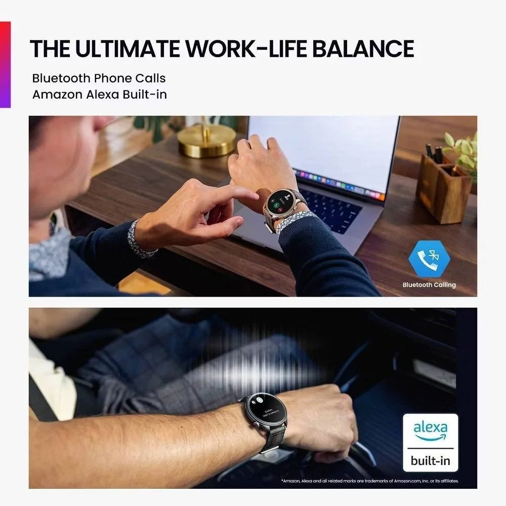 Amazfit Balance Smartwatch, AI Fitness Coach, Sleep Tracker, Running Smart Watch